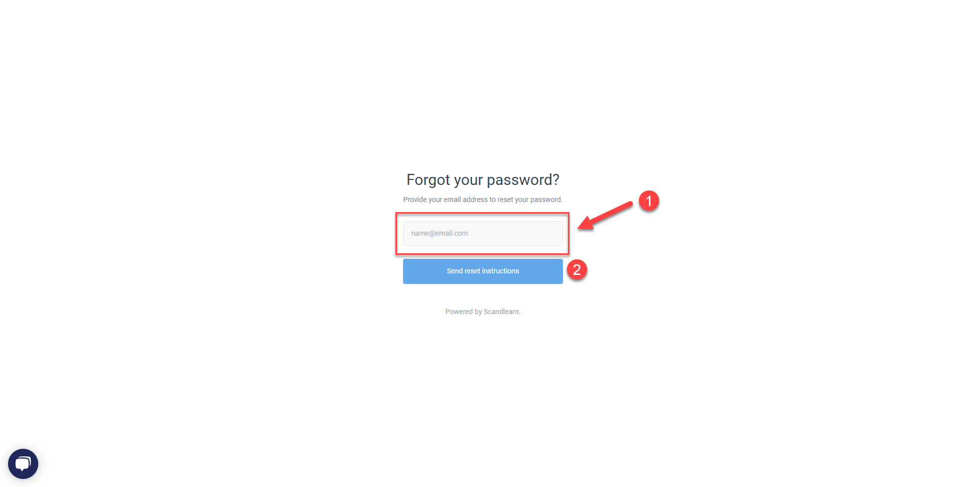 How do I reset my password?